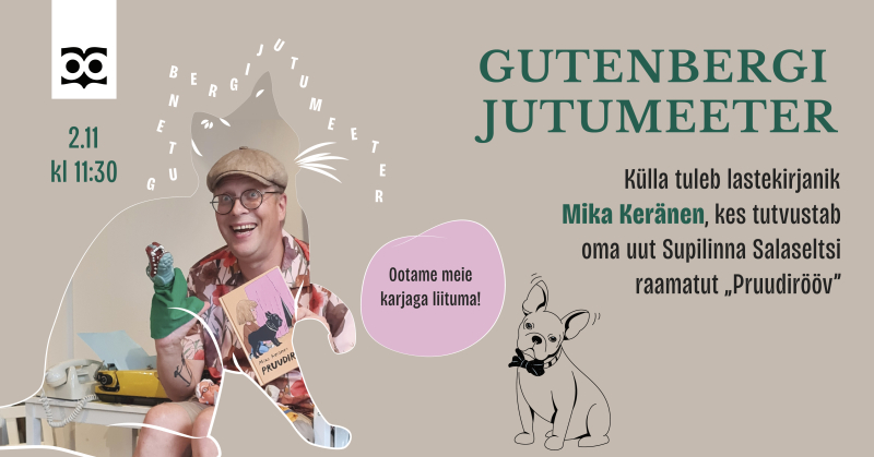 kass gutenberg lasteüritus ettelugemine